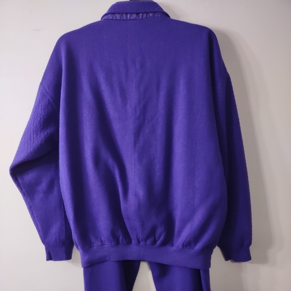 Vintage Lady Foot Locker Sweat Suit, Size Large - Picture 3 of 12